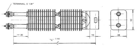 Resistência Tubular Aletada